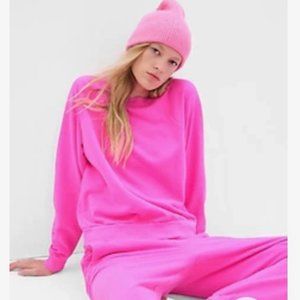 Gap Vintage soft Barbie Pink Sweatshirt Med